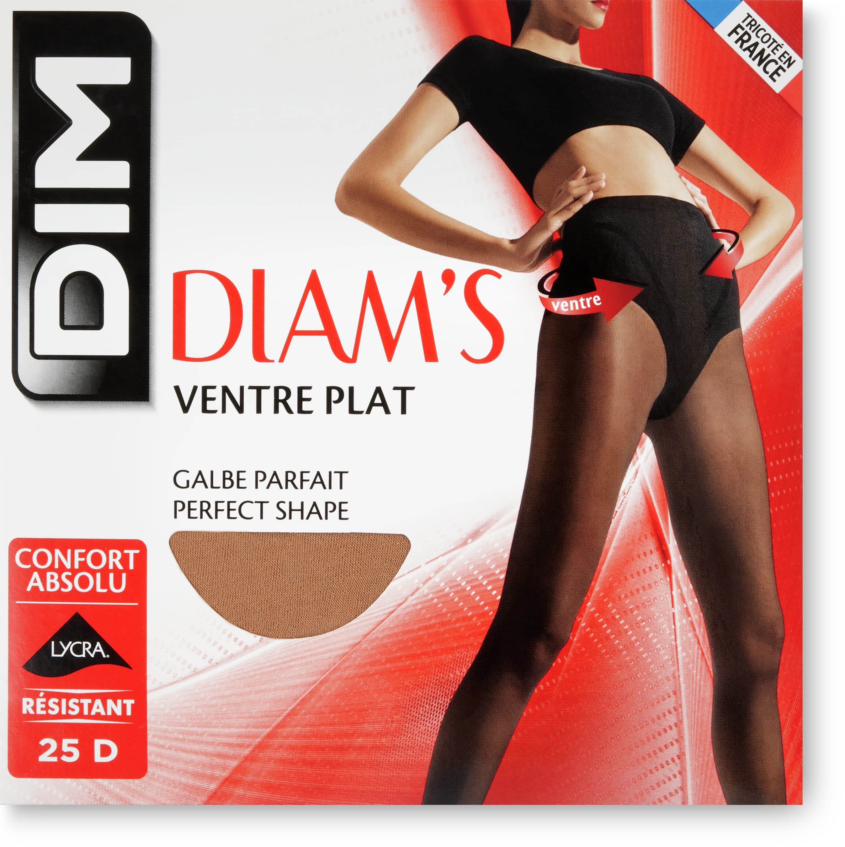 Damen Strumpfhosen Diam's Ventre Plat